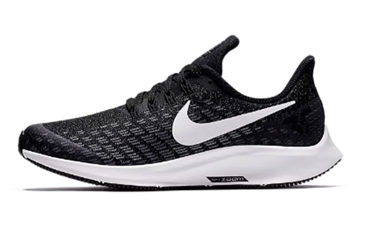 Nike Pegasus 35 Air Zoom Pegasus 35 comfortable sports low-top children's running shoes black and white children's style