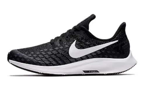 Nike Pegasus 35 Air Zoom Pegasus 35 comfortable sports low-top children's running shoes black and white children's style