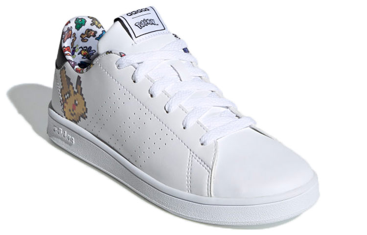Кеды adidas Cloudfoam Advantage K (белые) — фото 3