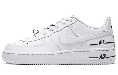 Nike Air Force 1 LV8 3 White Black GS