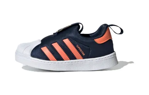 Adidas originals SUPERSTAR 360 360 I comfortable and versatile low-top sneakers blue and orange infants and toddlers