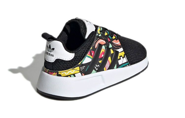 Детские кроссовки adidas originals X_PLR (черно-белые) — Чёрный / белый — фото 6