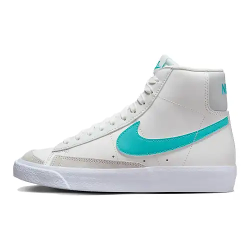 Nike Blazer Mid 77 High top Skateboard Shoes White Green Unisex
