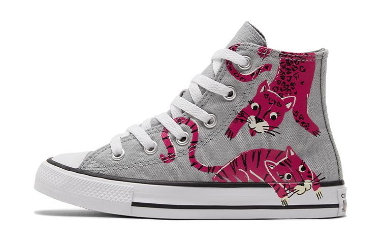 Кеды Converse ConverseChuck Taylor All Star (серо-розовые)