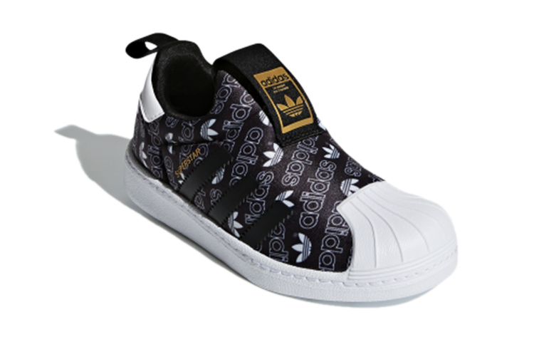 Детские кеды adidas originals SUPERSTAR 360 C (черно-белые) — фото 5