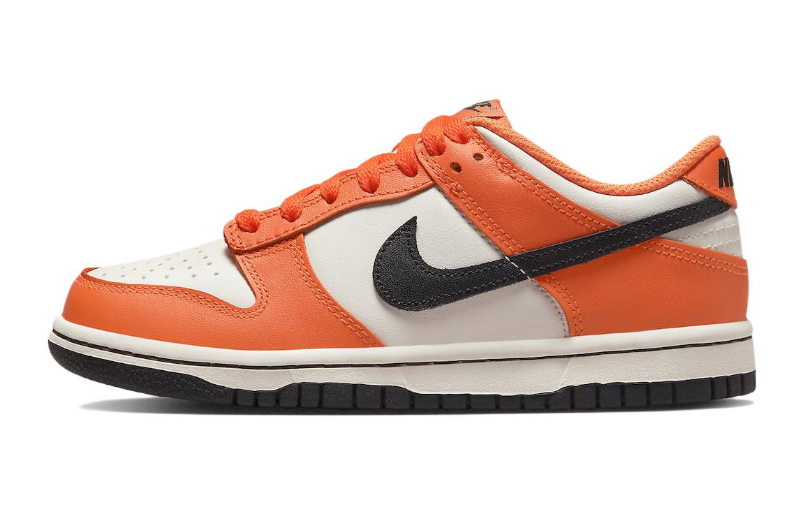 Кеды Nike NikeDunk Halloween GS (оранжевый / белый / черный)