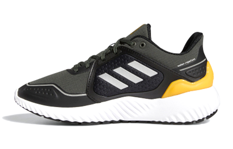 Детские кроссовки adidas Climawarm Bounce J (черно-бело-желтые)