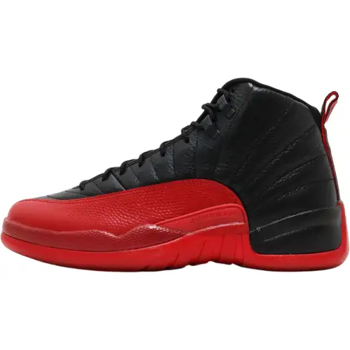 Jordan Air Jordan 12 Low top Basketball Shoes Black Red Unisex