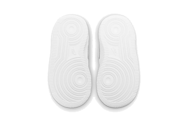 Детские кеды Nike Air Force 1 Toggle (белый / красный / желтый) — Белый / красный / жёлтый — фото 8