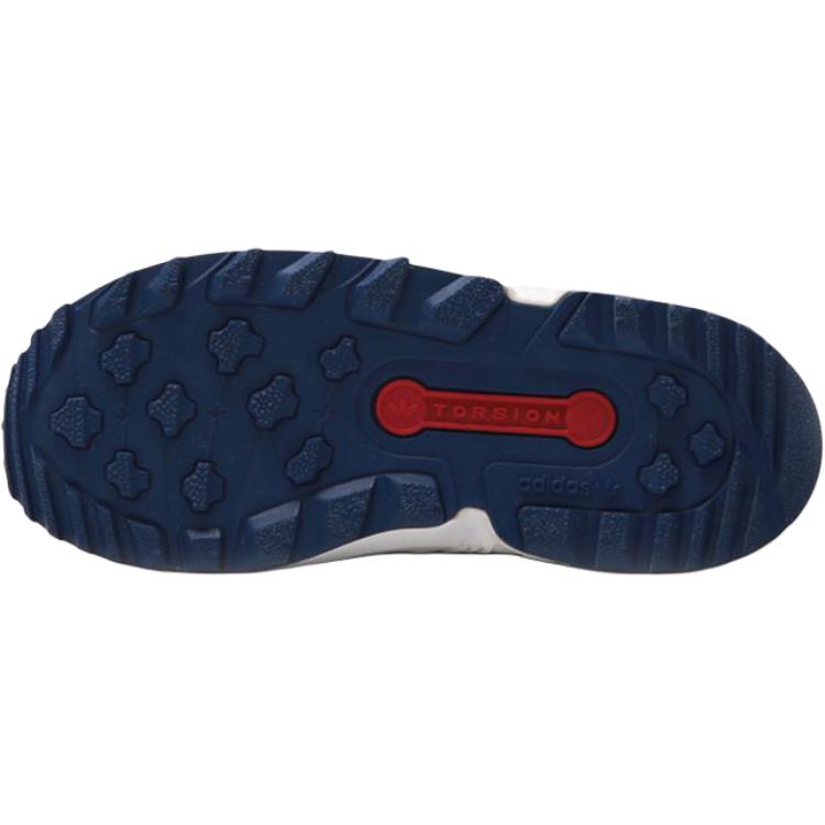 Детские ботинки adidas Originals ZX Flux (красные) — Красный — фото 3