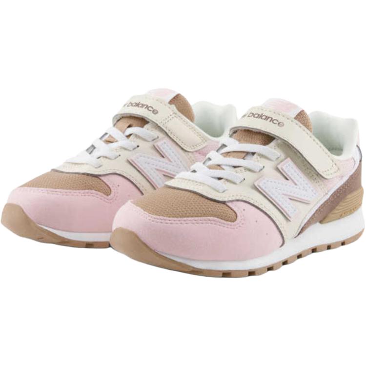 Детские кроссовки New Balance 996 (бежево-розовые) — Бежевыйрозовый — фото 3
