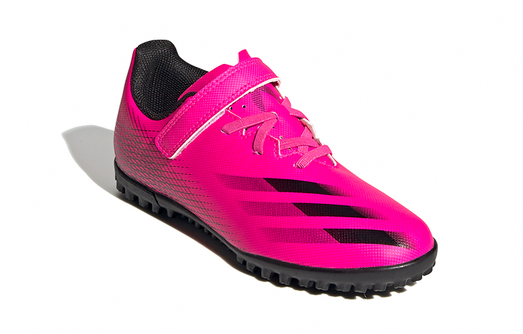 Бутсы adidas Ghosted.4 (розово-черные) — фото 3