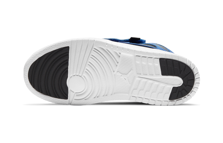 Детские кроссовки Jordan Air Jordan 1 mid alt (синие) — Чёрный / синий — фото 8