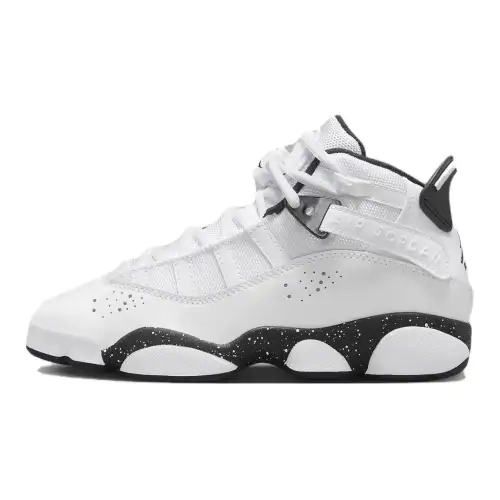 Jordan Air Jordan 6 Mid top Basketball Shoes White Unisex