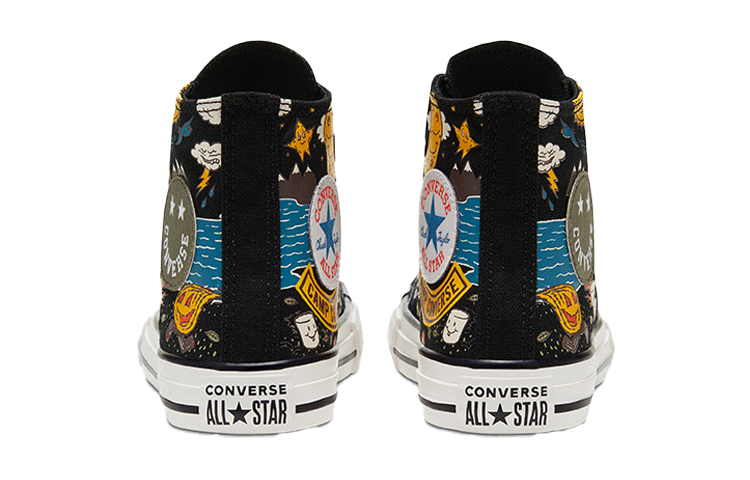 Кеды Converse ConverseChuck Taylor All Star (черно-белые) — фото 4