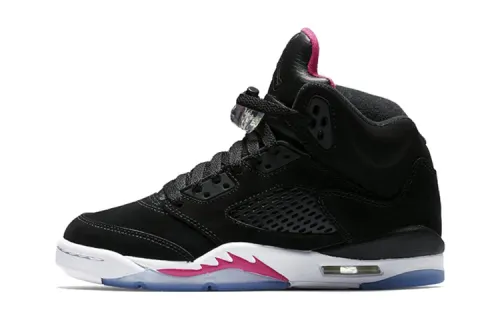 Jordan 5 Retro Black Deadly Pink GS