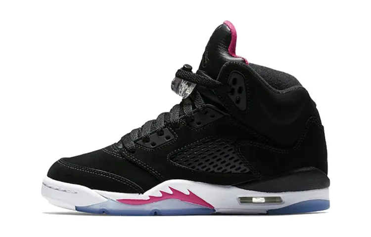 Jordan 5 Retro Black Deadly Pink GS