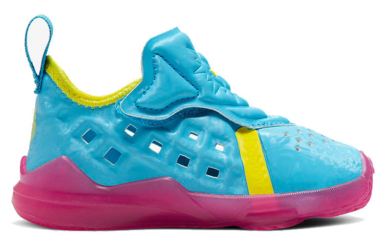 Детские кроссовки Nike Lebron 17 Dunked (сине-розовый) — Синийрозовый — фото 4