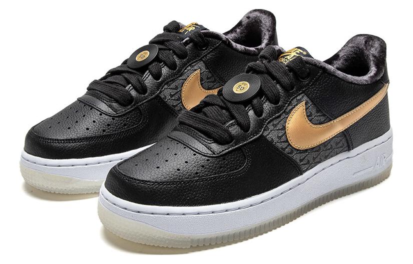 Детские кеды Nike Air Force 1 Lv8 (черный) — Чёрный — фото 9