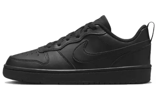 Nike Court Borough Low Recraft GS 'Triple Black'