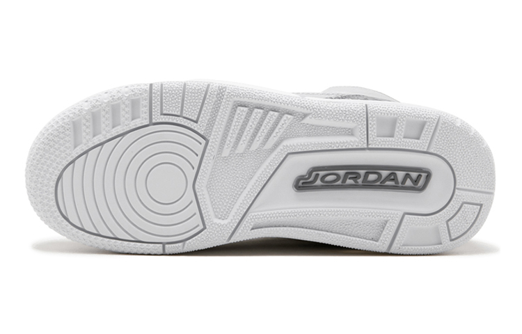 Кроссовки Jordan JordanAir Jordan 3 Retro Premium Heiress Metallic Silver GS (жидкое серебро) — фото 7