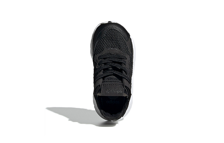 Детские кроссовки adidas originals Nite Jogger (черный) — Чёрный — фото 5