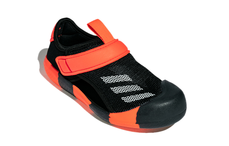 Сандалии adidas Altaventure (черно-оранжевые) — фото 3