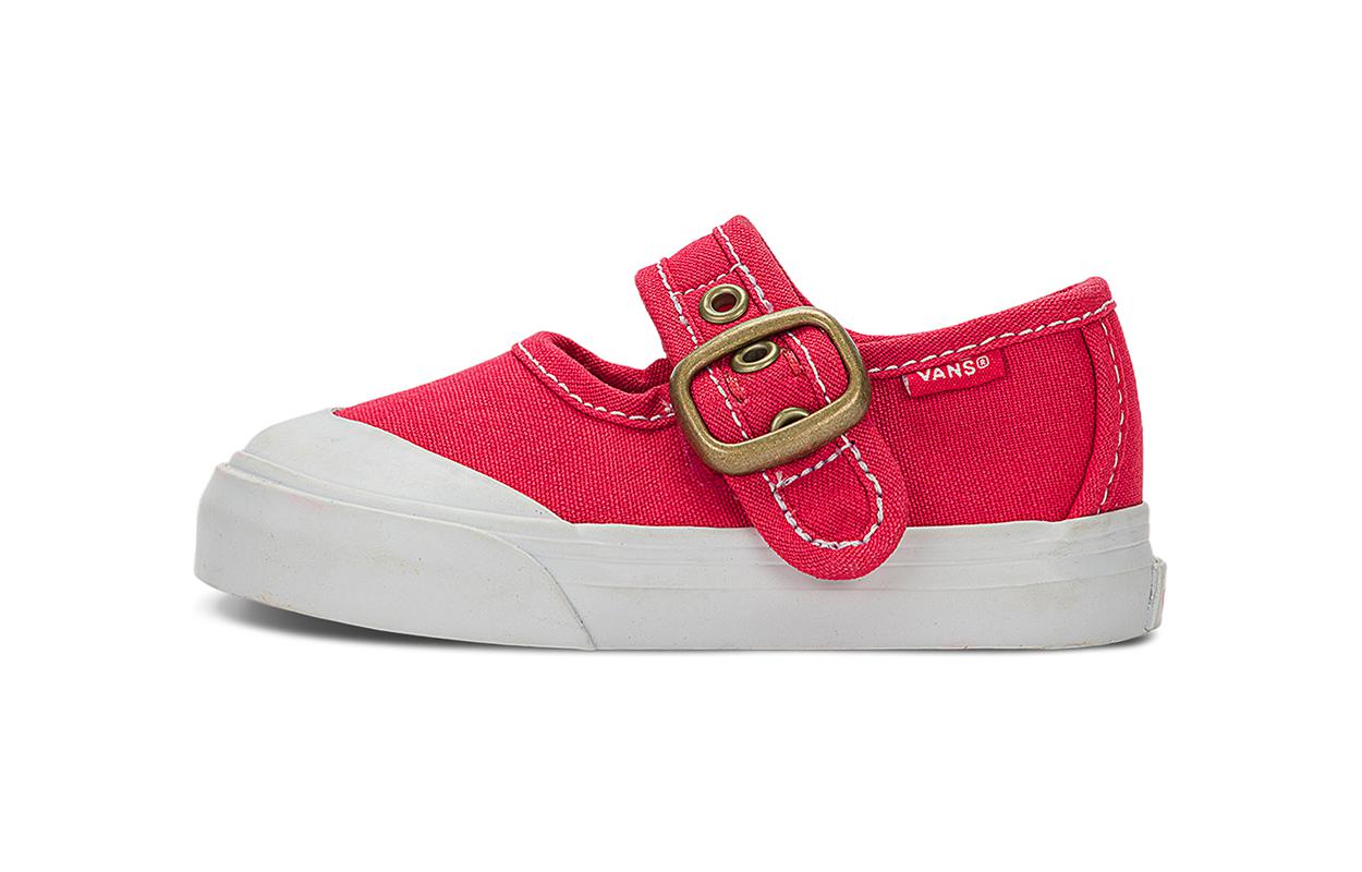 Детские кеды Vans Mary Jane (красные)