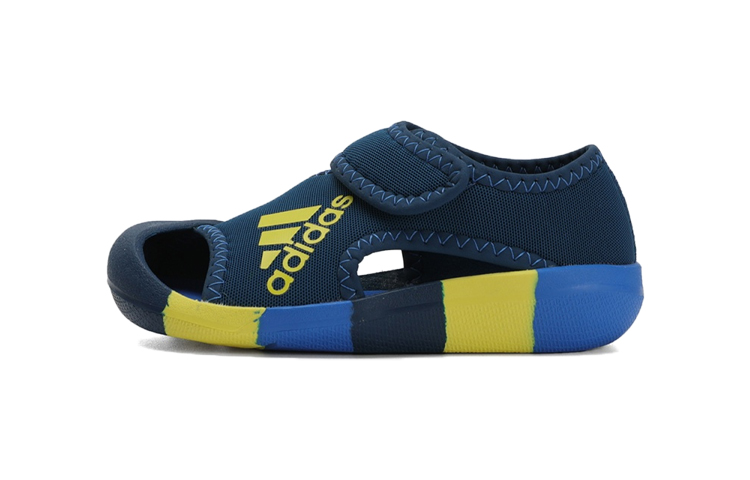 Сандалии adidas neo AltaVenture (сине-желтые)