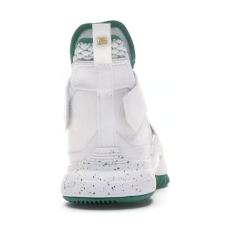 Кроссовки Nike NikeLebron 12 Soldier GS (бело-зеленые) — Белыйзелёный — фото 5