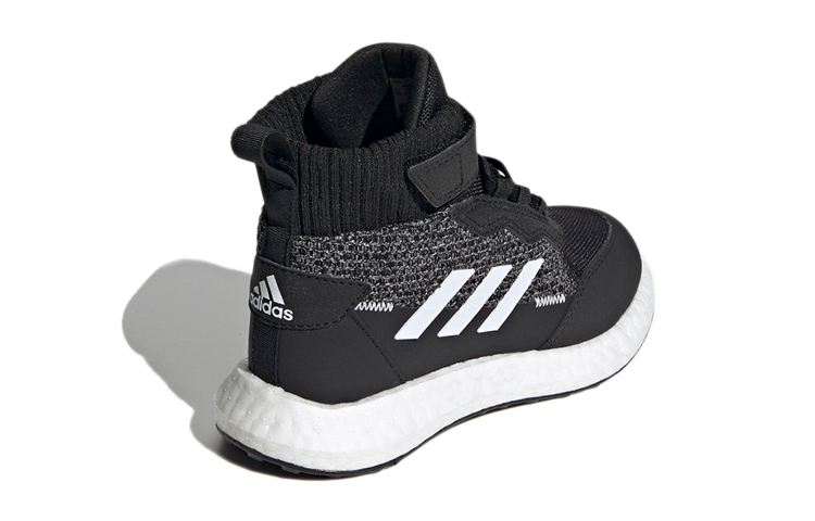 Детские кроссовки adidas (черно-белые) — фото 5