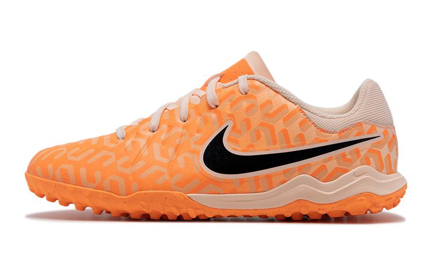 Детские бутсы Nike Jr Legend 10 Academy Tf (оранжевые)