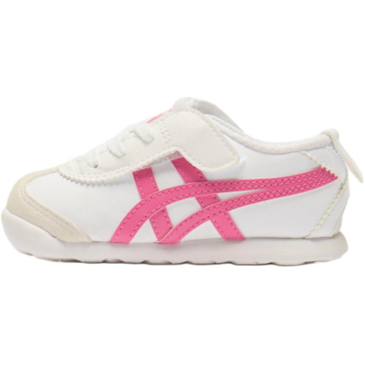 Детские кроссовки Onitsuka Tiger MEXICO 66 KIDS (розово-белый)