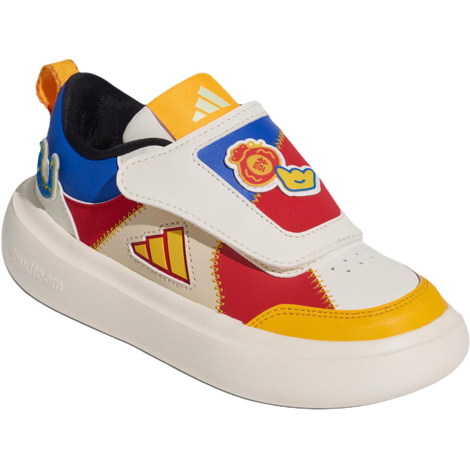 Детские кеды adidas Park St Modern Classics (бежево-красный) — Бежевыйкрасный — фото 3
