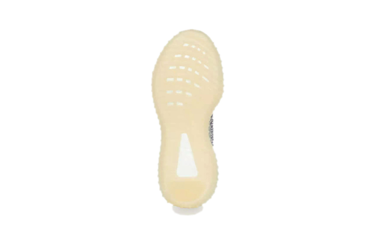 Детские кроссовки adidas originals Yeezy Boost 350 V2 "Ash Pearl" (серые с синим, оранжевым, желтым, коричневым и зеленым) — Серый / синий / оранжевый / жёлтый / коричневый / зелёный — фото 6