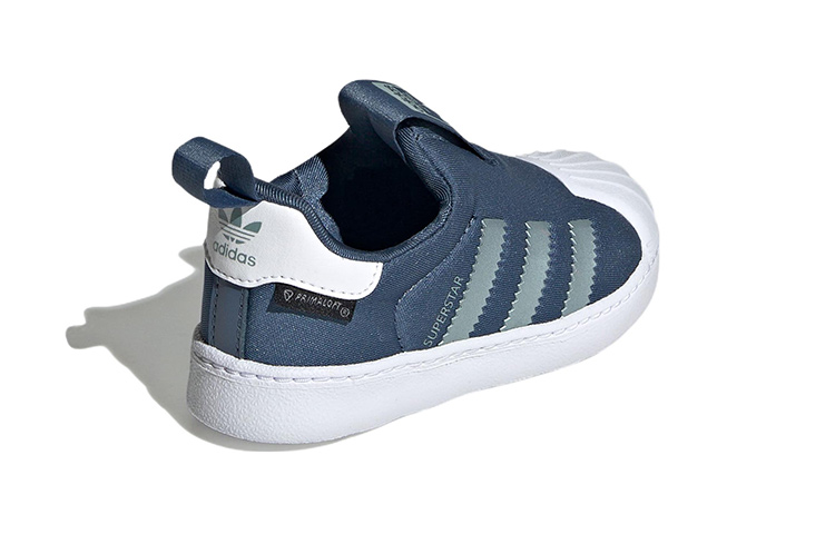 Слипоны adidas Originals 360 I (синие) — фото 5