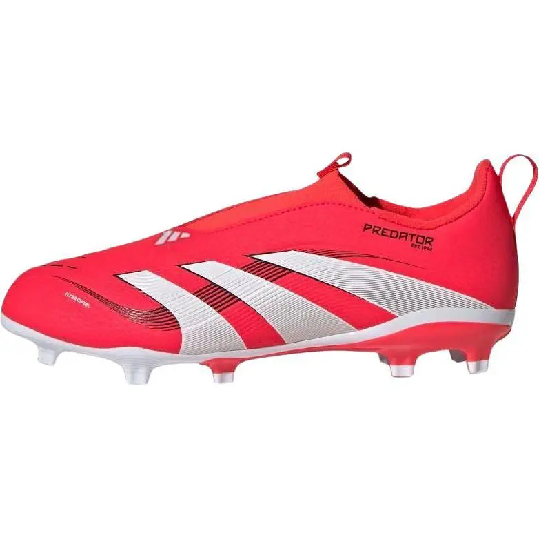 Adidas PREDATOR LEAGUE Abrasion Resistant Low top Kids' Soccer Shoes Red Kids'