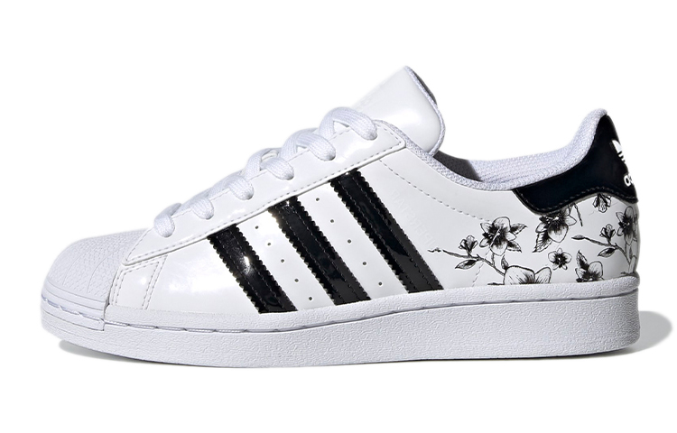 Кеды adidas adidas originals J (белый / черный)