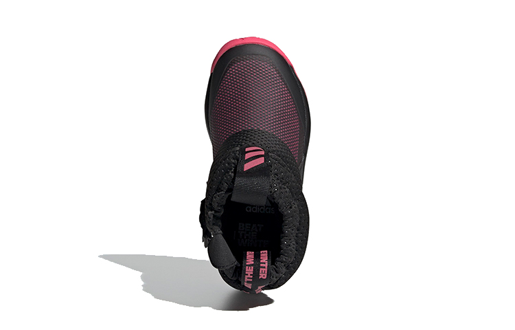 Детские ботинки adidas Rapida snow Boots (черно-розовые) — фото 5