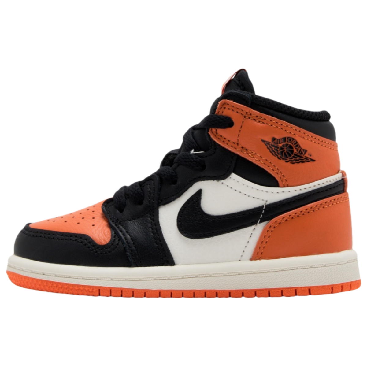 Детские кроссовки Jordan Jordan Jordan 1 Retro High OG (черно-белые)
