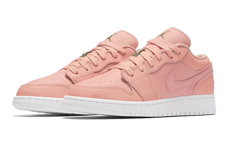 Кроссовки Jordan Air Jordan 1 Low GS (розовые) — фото 4
