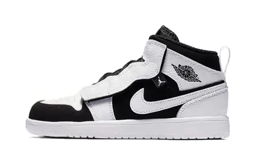 Jordan Air Jordan 1 Mid Alt BP Children's Basketball Shoes Black and White Panda Children's