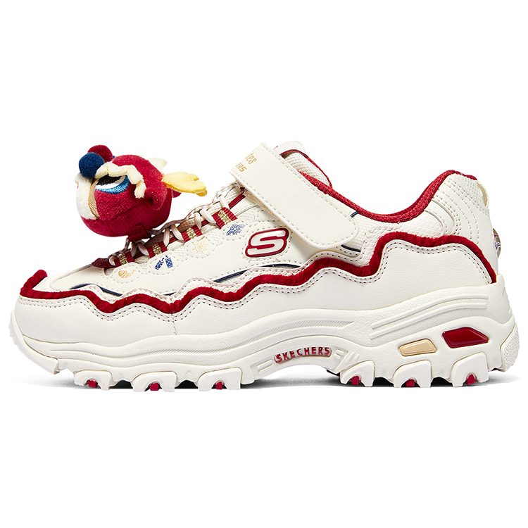 Кеды Skechers Skechers (бело-красные)
