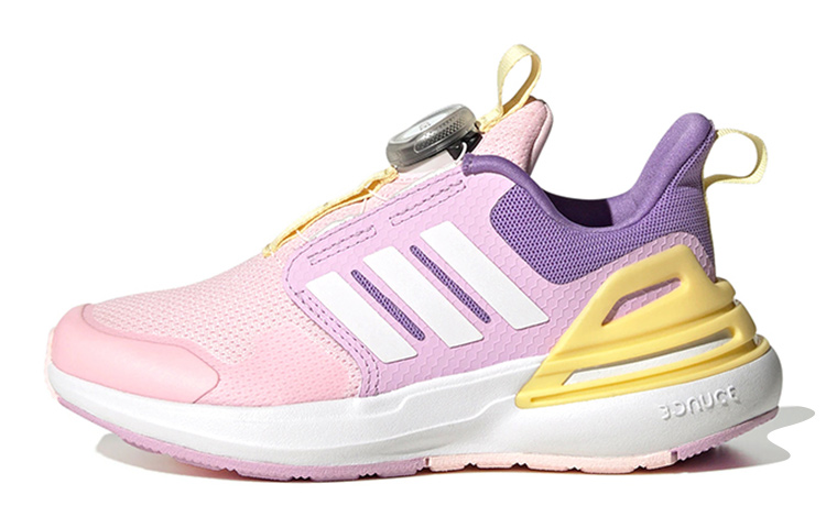 Детские кроссовки adidas Rapidasport BOA (розово-фиолетовые)