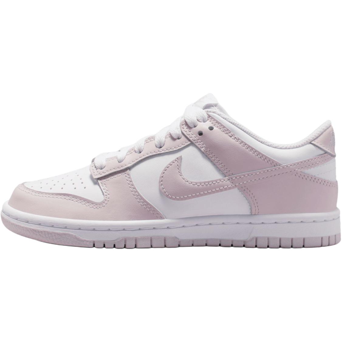 Кеды Nike Dunk GS (белый / светло-фиолетовый)