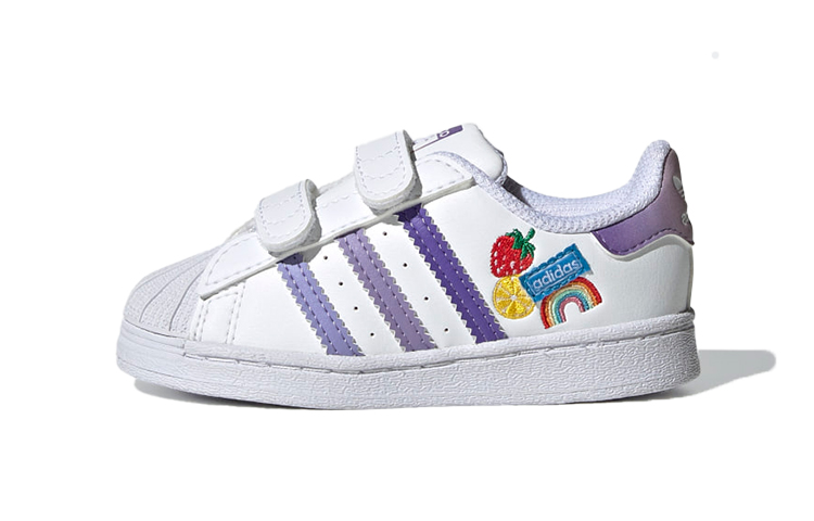 Кеды adidas originals SUPERSTAR CF (белые)