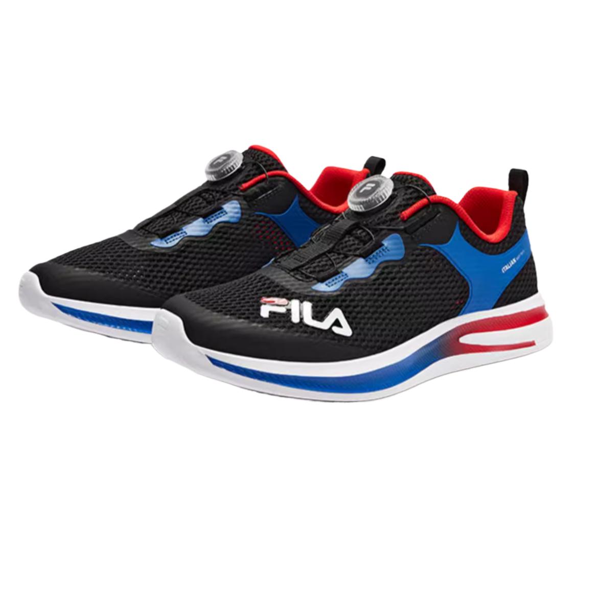 Детские кроссовки Fila KIDSPERFORMANCE-FPH (черно-синие) — Чёрный / тёмно-синий — фото 5