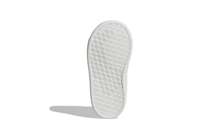 Детские кеды adidas neo GRAND COURT (бело-золотые) — Белый / золотой — фото 8