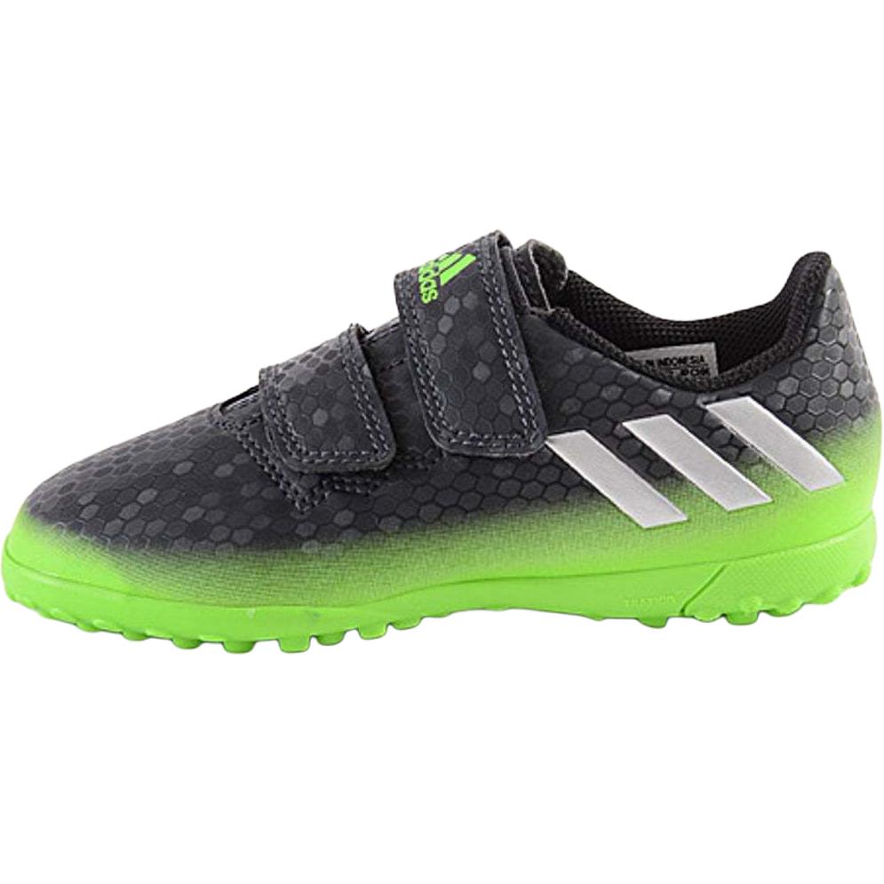 Детские кроссовки adidas Messi 16.4 (/ серо-зеленые)