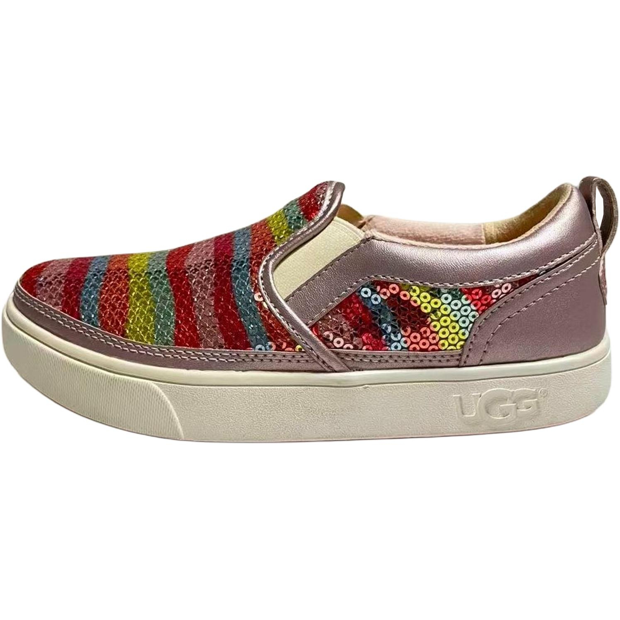 Детские кеды UGG CAPLAN MURAL (фиолетовые)
